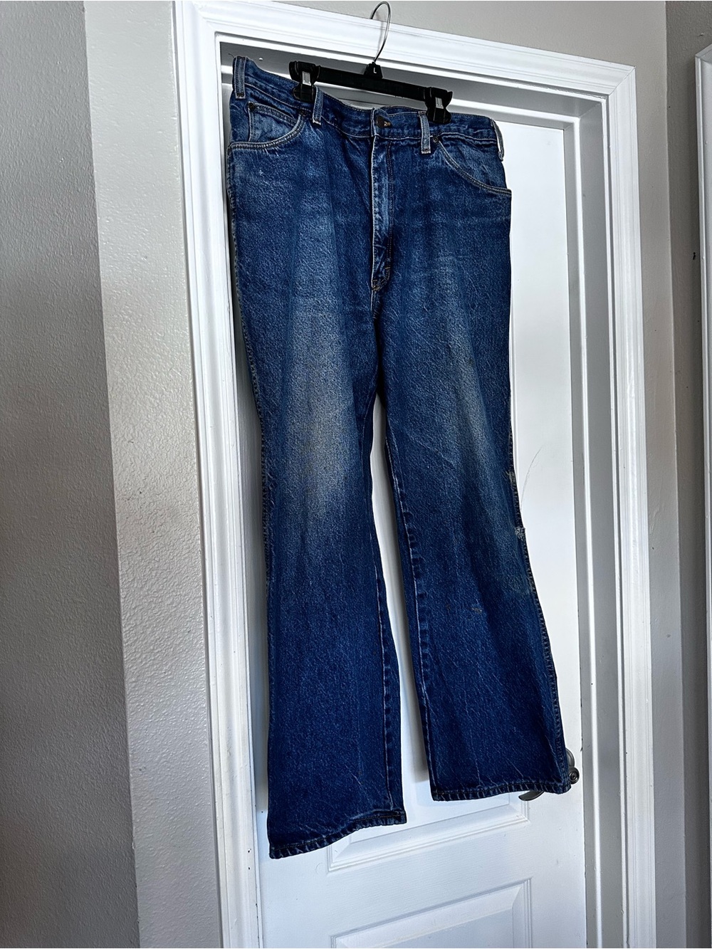 Dickies Men's Dark Blue Bootcut Jeans